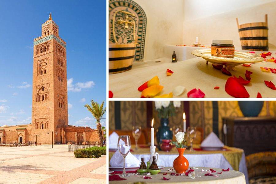 Medina Visit SPA & Dinner Moment in Marrakech