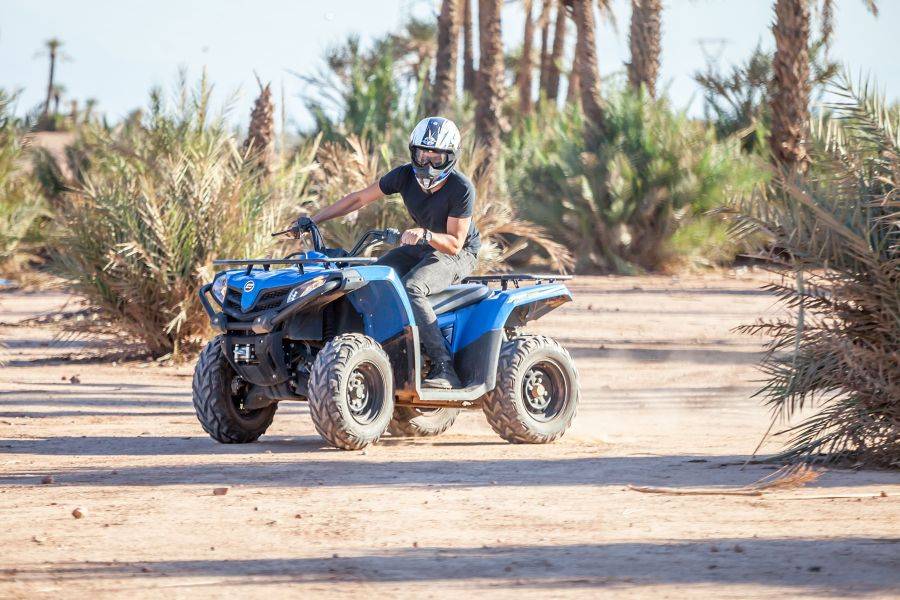 Marrakech Quad Bike Tour in the oasis Palmeraie   
