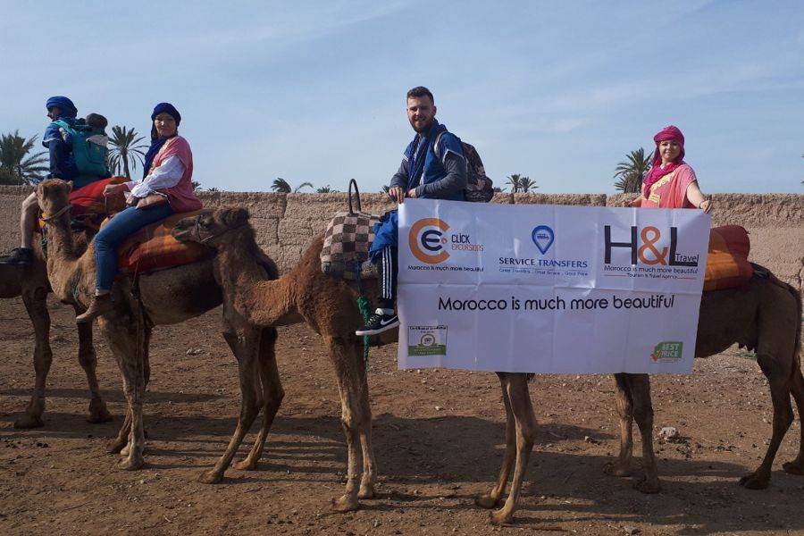 Camel Ride in the Palmeraie & Spa Treatment 