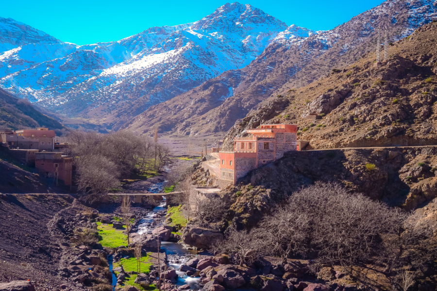 Atlas Mountains & Agafay Desert Tour with lunch and Camel Ride