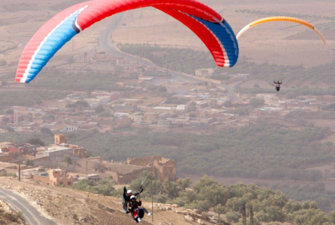 Paragliding in Marrakech and Atlas Mountains