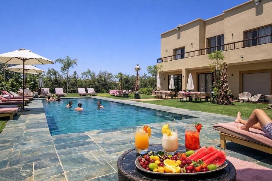 Marrakech Sunrise Balloon, Pool Day Pass & Lunch