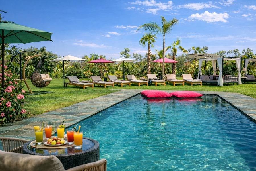 Marrakech Sunrise Balloon, Pool Day Pass & Lunch