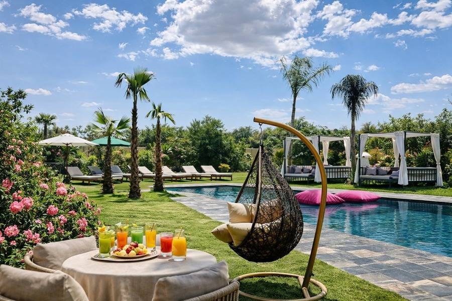 Marrakech Sunrise Balloon, Pool Day Pass & Lunch